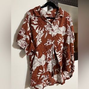 Floral print blouse